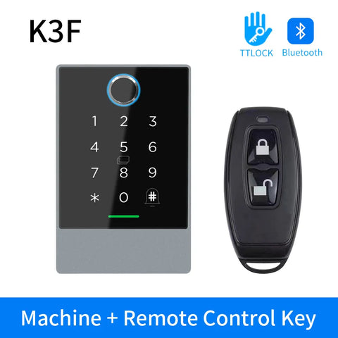 TTlock Smart Phone App Access Controller 13.56Mhz Rfid Door Access Control System Door Kit Ip67 Waterproof Reader Nfc G2 Gateway