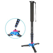 Neewer Extendable Camera Monopod with Removable Foldable Tripod Support Base Aluminum Alloy for Canon Nikon Sony DSLR Cameras