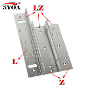 180/280/350/500kg Z&L Bracket Magnetic Electromagnetic Lock LZ 350lbs Inward door with wooden metal door Access Control System