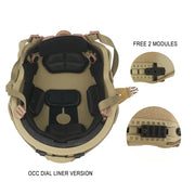 LPRED Fast HDPE NIJ IIIA High Cut Ballistic Helmet 2 Generation high-grade lining UHMW-PE Ballistic 3A Bulletproof Helmet