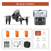 XD1 Pro Mini Drone 4K 8K Dual Camera WIFI Alloy Anti-drop Optical Flow Positioning Quadcopter Remote Control Gift RC Toy