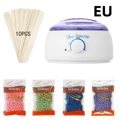 Wax Heater Depilatory Epilator Hair Removal Machine Wax-Melt Waxing Kit Paraffin Heater Wax Beans Bead Heating Machine 500CC