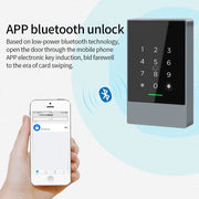 TTlock Smart Phone App Access Controller 13.56Mhz Rfid Door Access Control System Door Kit Ip67 Waterproof Reader Nfc G2 Gateway