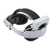 Head Strap for Meta Quest 3S/Quest 3 Adjustable Pack Reduce Facial Stress Comfort VR Strap with 18500mWh Battery VR Accessories