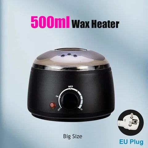 200/500ML Electric Wax Heater Hot Wax Machine Paraffin Pot Warmer Hair Removal Waxing Machine Wax-melt Epilator Quick Heater