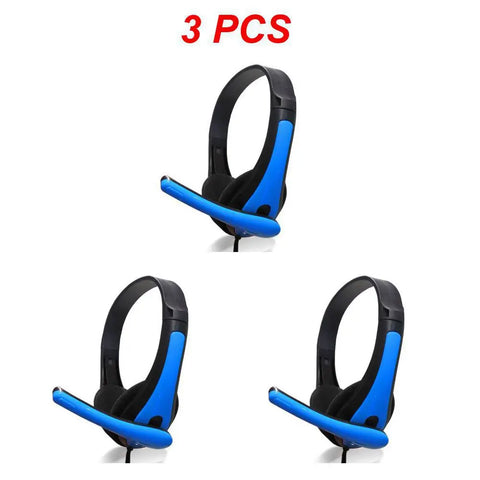 With Microphone Headphones For Computer Gamer Stereo Stereo Headphone Wired Mode Head-mounted Gaming Headset