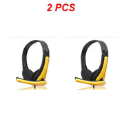 With Microphone Headphones For Computer Gamer Stereo Stereo Headphone Wired Mode Head-mounted Gaming Headset