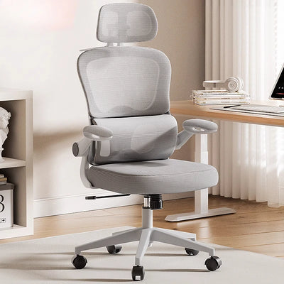 Reclining Office Chair Headrest Ergonomic Desk Chair  Wheel Task Swivel Comfy Chair Adjustable Lumbar Support Office Furniture