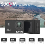 SJCAM Action Camera SJ4000 AIR 4K 30PFS 1080P 4x Zoom WIFI Sports Video Action Cameras Motorcycle Bicycle Helmet Waterproof Cam