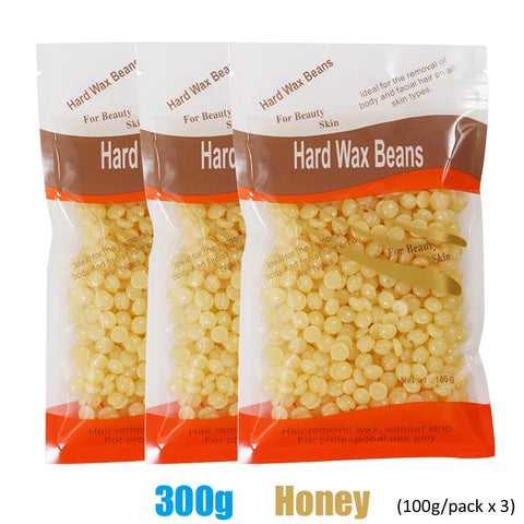 50g/200g/300g Hard Wax Beans Heating Machine Hair Removal Machine Wax Melting PotHot Film Painless Waxing Unisex Hair Removal