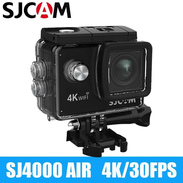 SJCAM Action Camera SJ4000 AIR 4K 30PFS 1080P 4x Zoom WIFI Sports Video Action Cameras Motorcycle Bicycle Helmet Waterproof Cam