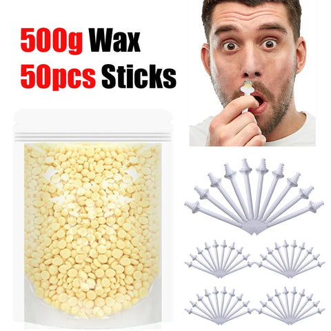 50g/200g/300g Hard Wax Beans Heating Machine Hair Removal Machine Wax Melting PotHot Film Painless Waxing Unisex Hair Removal