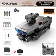 New D6 RC Air Drone 8K HD Professional Dual Camera Five-Sided Obstacle Avoidance Optical Flow ESC Foldable Quadcopter Boys Toys