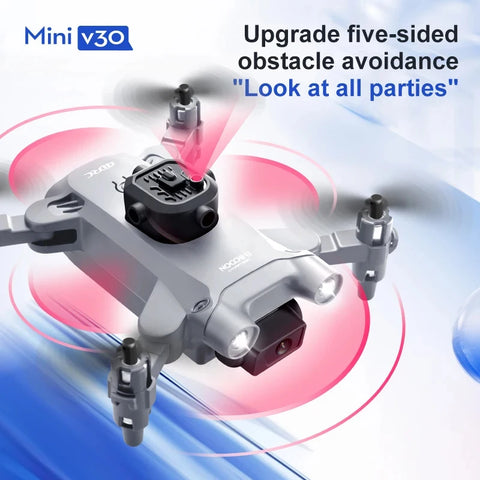 XIAOMI 4DRC V30 Mini Drone with Camera HD 4K 1080P FPV Profesional RC Drones Five-sided Obstacle Avoidance Helicopter Drone Toy