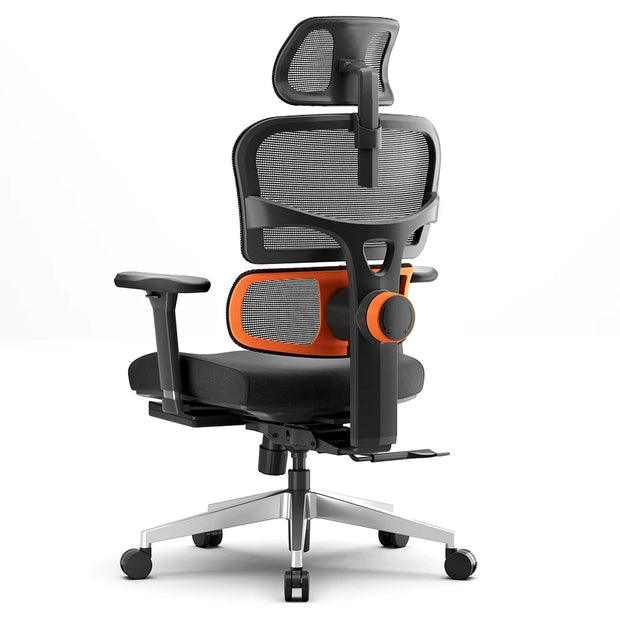 NEWTRAL Chair Pro NT002 Adaptive Lower Back Support Ergonomic Chair, Adjustable Armrest Headrest Footrest, 4D Mesh