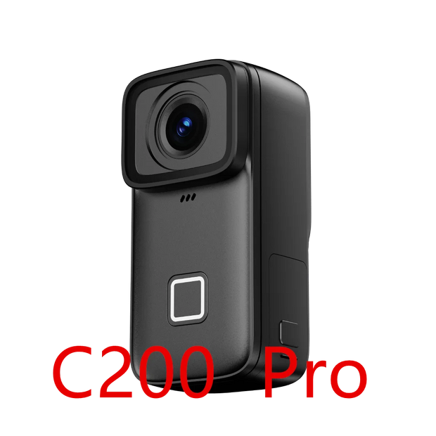 SJCAM C200 Pro 4K Action Camera with Portable Body 5M Waterproof FHD 6-Axis GYRO Video Body 5G WiFi Night Vision Sports DV