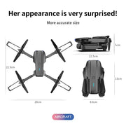 QJ E99 K3 Pro HD 4k Drone Dual Camera High Hold Mode Foldable Mini WIFI Aerial Photography RC Quadcopter Toys Helicopter Dron