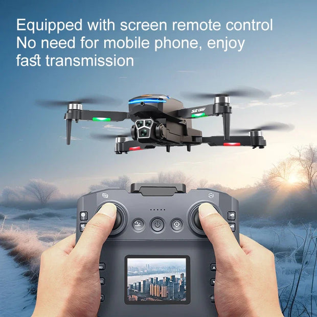 Xiaomi S2 Max Drone Professional 8K HD Dual Camera Obstacle Avoidance Foldable Quadcopter Drone With Screen Remote Control