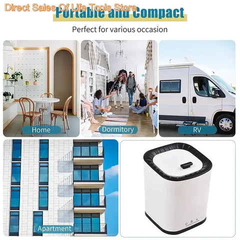 Portable Washing Machine for Underpants Underwear Sock 2L Capacity Mini Laundry Machine Turbine Washer for Home Dormitory