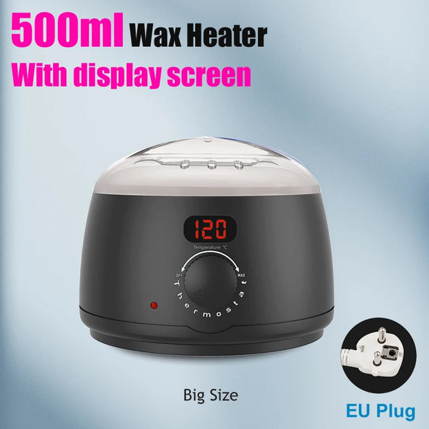 200ML/500ML Wax Heater Warmer Wax Machine for Hair Removal Depilation Wax Dipping Epilator Paraffin Pot Waxing Machine