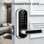 Smart Fingerprint Door Lock App Remote Control Keyless WIFI Digital Touchscreen Lock NFC IP67 Waterproof with 2 IC Cards