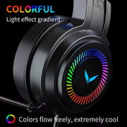 G60 Gaming Headset 7.1 Stereo SVirtual Surround Bass Earphone Headphone with Mic LED Light for Computer PC Gamer Foldable G58