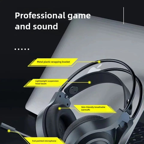 SW-G8 Gaming Headset Gaming Wired 7.1 Channel Noise Cancelling Multifunctional Headset Computer Laptop USB Gaming Headset