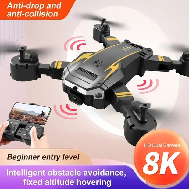 New G6 Drone 8K 5G GPS Professional HD 360 ° Aerial Photography Dual-Camera Foldables Obstacles Avoidanc Brushless Quadrotor 5KM