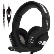 Gaming Headsets for PS4 Xbox One- PC Headphones with Mic, Wired Over Ear Gaming Earphone for PC MAC Laptop, Phones,Tablet