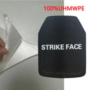 High Quality ISO Certified 10x12 Inch 25mm  PE Composite Bulletproof Plate Protection Independent Protection Armor