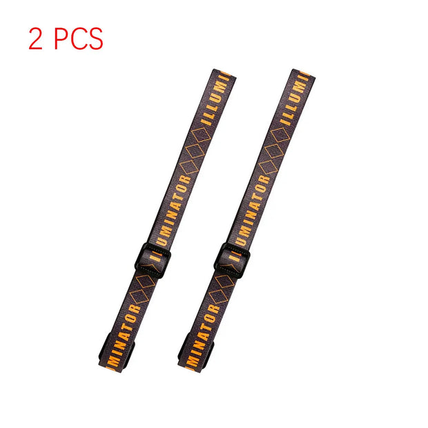 1/2/5PCS Elastic Head Strap Belt Adjustable Headband For Flashlight Headlight Headlamp Outdoor