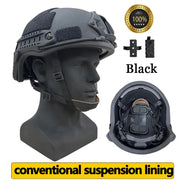 Ballistics ACH High Cuting bulletproof Helmet  NIJ III+7.62 Aramid Kevlar Tactical equipment Safety Helmet FAST Ballistic Helmet