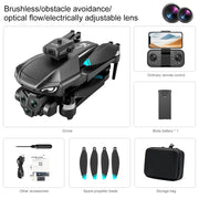 M33 MAX Outdoor Drone Professional 4K/6K HD ESC Sero Dual Camera 5G Wifi GPS Foldable Brushless Optical Flow RC Quadcopter Toys