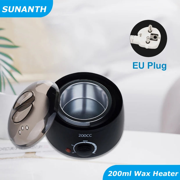 200/500ML Electric Wax Heater Hot Wax Machine Paraffin Pot Warmer Hair Removal Waxing Machine Wax-melt Epilator Quick Heater