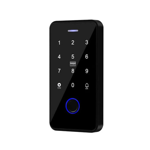 NFC Bluetooth Tuya Access Controller IP68 Waterproof RFID Keypad 13.56MHZ Fingerprint Biometrics Smart Password Lock System