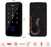 NFC Bluetooth Tuya Access Controller IP68 Waterproof RFID Keypad 13.56MHZ Fingerprint Biometrics Smart Password Lock System