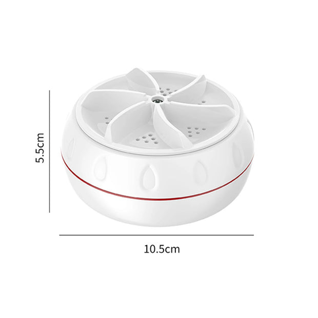 Mini Washing Machine,Ultrasonic Turbine Washing for Baby Clothes,Portable Washers,Travel Hotel for Cleaning Sock Underwear