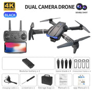 QJ E99 K3 Pro HD 4k Drone Dual Camera High Hold Mode Foldable Mini WIFI Aerial Photography RC Quadcopter Toys Helicopter Dron