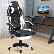 UVR Professional Gaming Computer Chair Ergonomic Design Leisure Backrest Armchair Lift Swivel Office Chair Athletics Chair