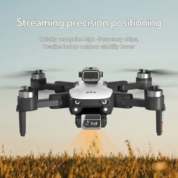 New S2S Mini Drone Profesional 8K HD Camera Fly 25Min Obstacle Avoidance Brushless Foldable Quadcopter Optical For Xiaomi