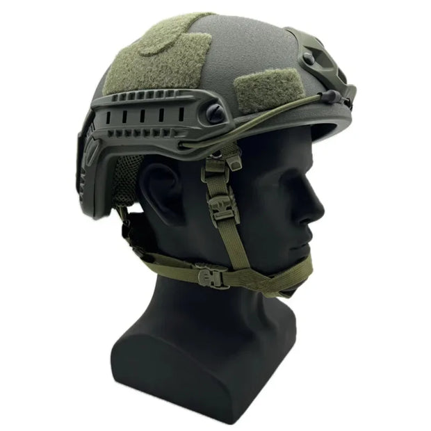 Ballistic Helmet -Wendy Aramid Kevlar Tactical Ballistic Helmet FAST army green NIJ IIIA High Cut - Bulletproof helmet