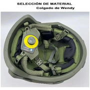 Ballistic Helmet -Wendy Aramid Kevlar Tactical Ballistic Helmet FAST army green NIJ IIIA High Cut - Bulletproof helmet