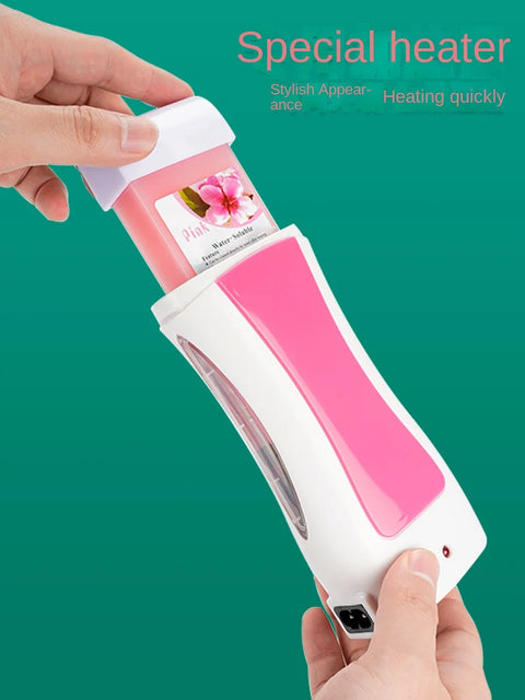 110V/220V Professional Wax Heater for Hair Removal - Water-Soluble Paper for Body, Face, and Private Area