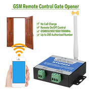 RTU5024 GSM Gate Opener Relay Switch Wireless Remote Control Door Access Free Call 850/900/1800/1900MHz RTU5024 GSM Door Opener