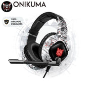 ONIKUMA K19 Gaming Headset Headphones Wired Noise Cancelling Stereo Earphones With Mic