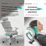 Ergonomic Chair Waist Support Office Chair 4D Armrest Computer Gaming Seat Lift Swivel Chair Home Furniture 3D Headrest