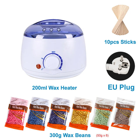 200/500ML Electric Wax Heater Hot Wax Machine Paraffin Pot Warmer Hair Removal Waxing Machine Wax-melt Epilator Quick Heater