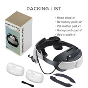 BOBOVR M2 Pro Battery Head Strap Compatible with Oculus Quest 2 Elite Halo Strap 5200mAh Battery for Meta Quest2 VR Accessories