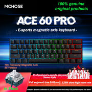 MCHOSE Ace 60 Pro 68 Magnetic Axis Mechanical Keyboard Original 0.01ms Latency RT 0.01mm 128K Gaming Keyboard Customized Esports