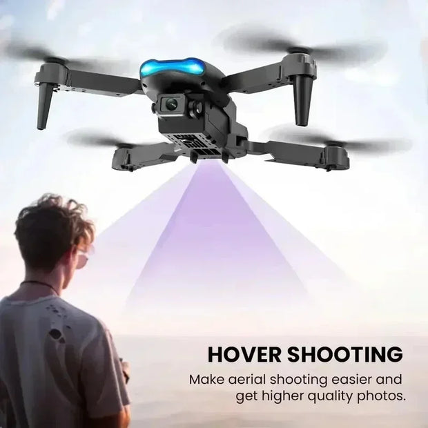 New E99 8K HD Camera Remote Control Drones Foldable Quadcopter Optical Flow Positioning Aerial Photography Remote Control Dron